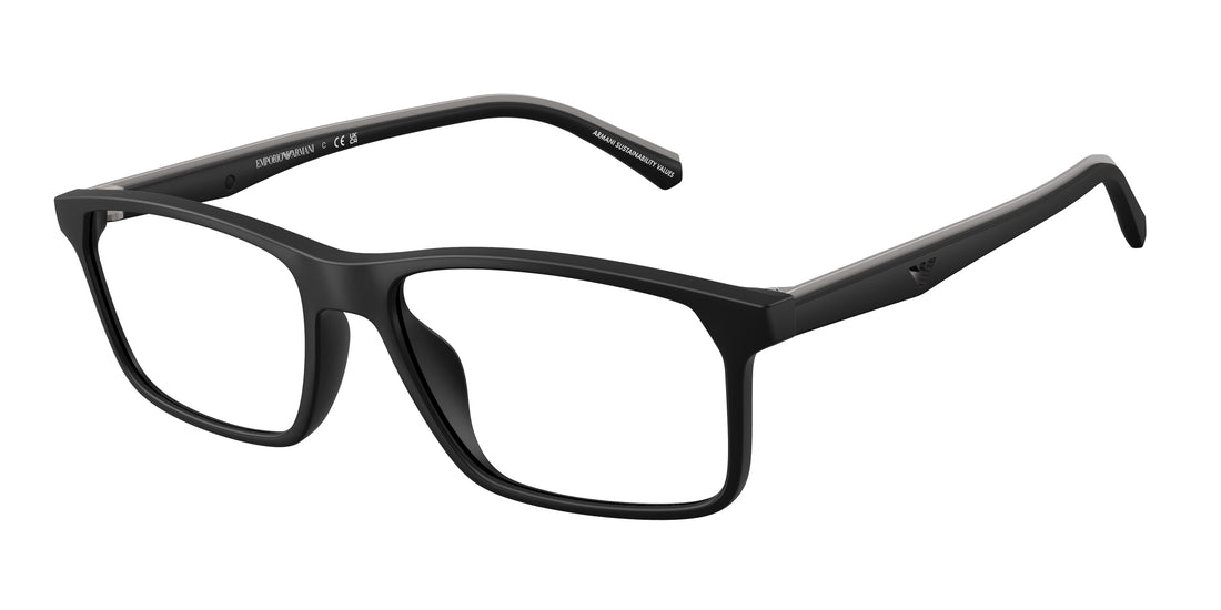 Occhiali da vista emporio armani ea3266u 5001 negro pillow masculino taglia 56mm - Vista principale