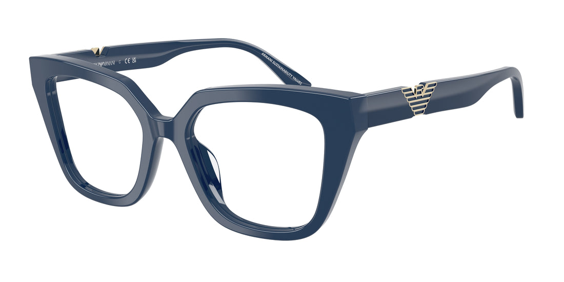Brillen emporio armani ea3267u 6325 azul cat eye femenino größe 50mm - Hauptansicht