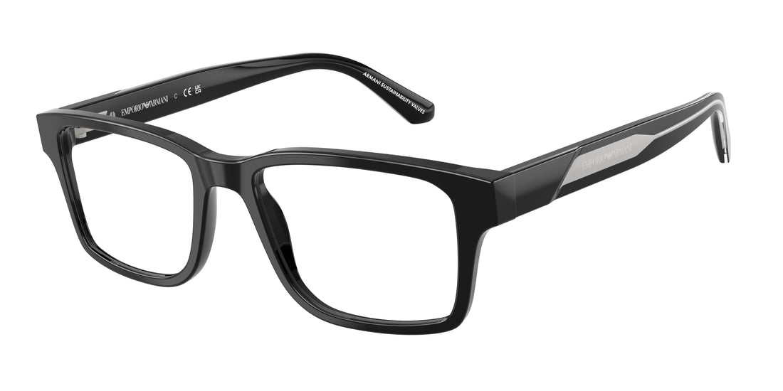 Occhiali da vista emporio armani ea3271 5017 negro rectangular masculino taglia 54mm - Vista principale