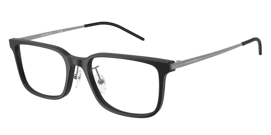 Brillen emporio armani ea3275d 5001 negro rectangular masculino größe 56mm - Hauptansicht