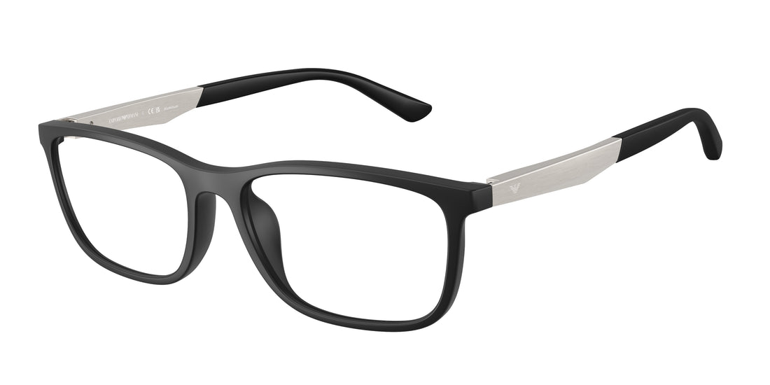 Gafas graduadas emporio armani ea3280u 6372 negro pillow masculino talla 53mm - Vista principal