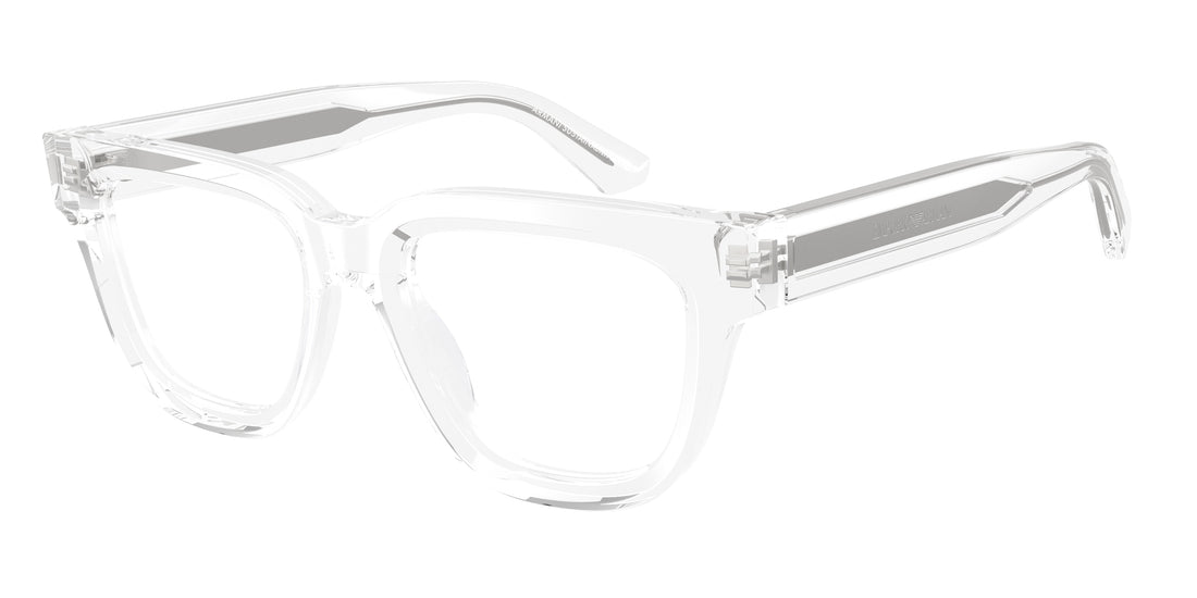 Gafas graduadas emporio armani ea3281 6344 transparente irregular femenino talla 49mm - Vista principal
