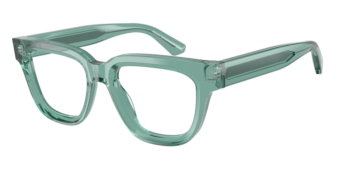 Gafas graduadas emporio armani ea3281 6365 verde irregular femenino talla 51mm - Vista principal