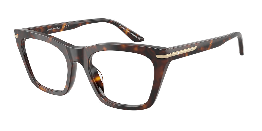 Gafas graduadas emporio armani ea3283bu 5026 havana cat eye femenino talla 51mm - Vista principal