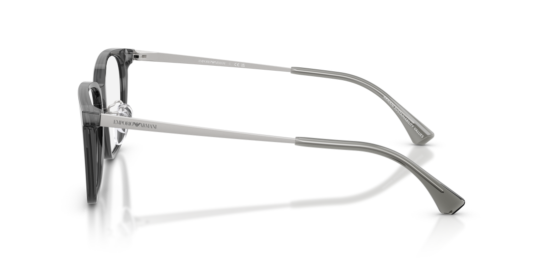 Gafas graduadas emporio armani ea3284d 5029 gris irregular masculino talla 54mm - Vista de detalle