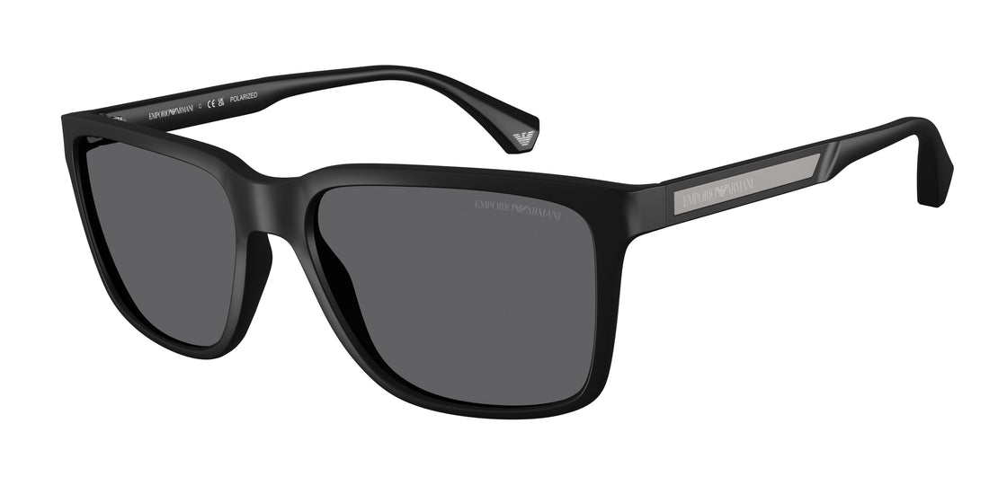 Sunglasses emporio armani ea4047 506381 negro masculino size 56mm - Main view