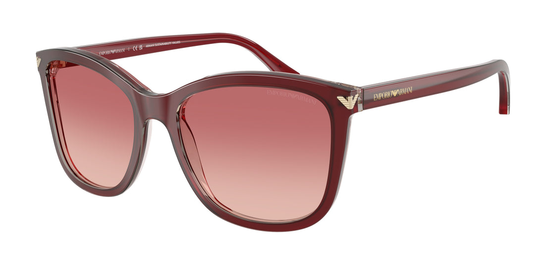 Occhiali da sole emporio armani ea4060 6377a5 rojo square femenino taglia 56mm - Vista principale