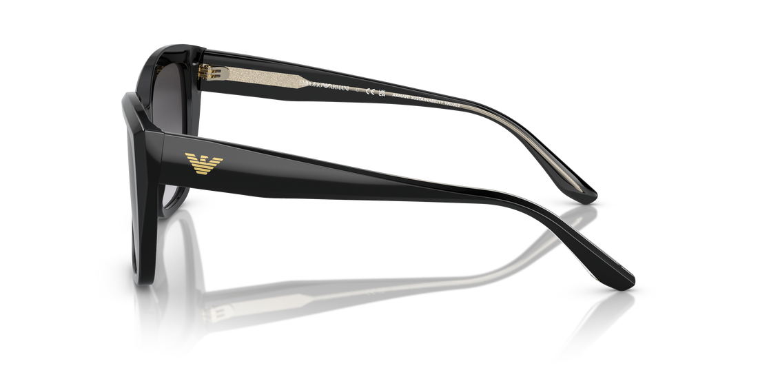 Sunglasses emporio armani ea4198 50178g negro cat eye femenino size 55mm - Detailed view