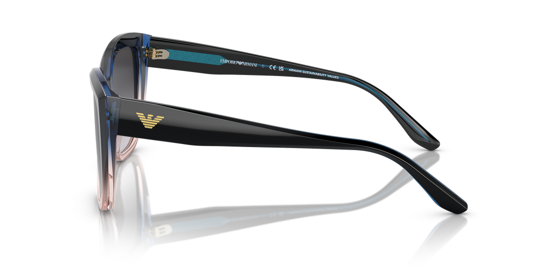 Sunglasses emporio armani ea4198 59918g azul cat eye femenino size 55mm - Detailed view