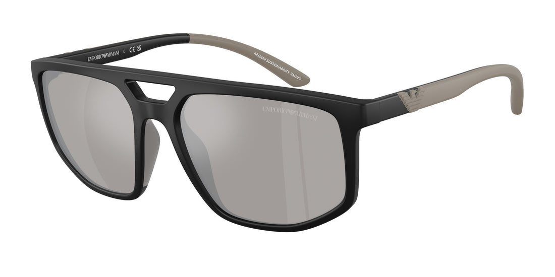 Gafas de sol emporio armani ea4248u 50016g negro pilot masculino talla 58mm - Vista principal