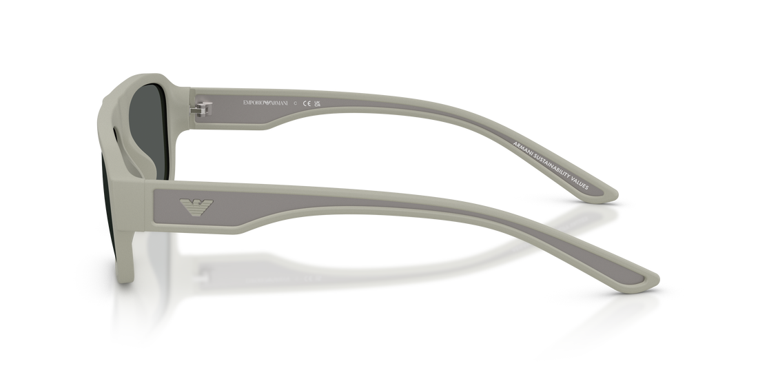 Gafas de sol emporio armani ea4266u 636087 gris irregular masculino talla 55mm - Vista de detalle