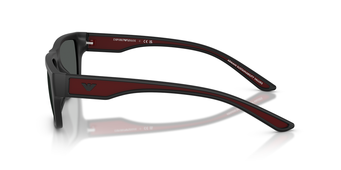 Gafas de sol emporio armani ea4267u 500987 negro pillow masculino talla 57mm - Vista de detalle