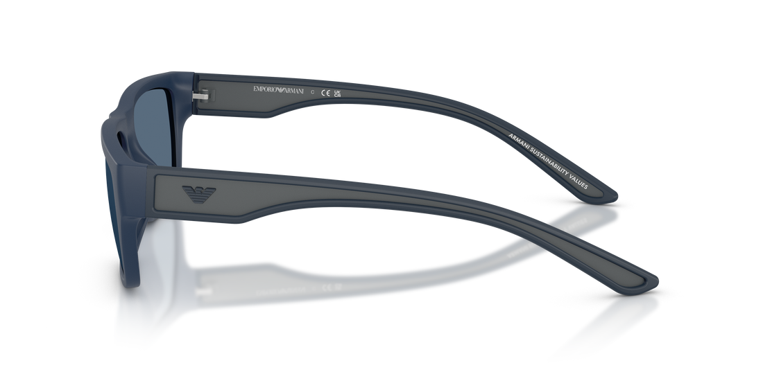 Gafas de sol emporio armani ea4267u 618580 azul pillow masculino talla 57mm - Vista de detalle