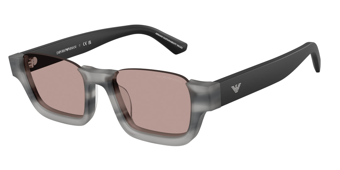Gafas de sol emporio armani ea4268u 63677n gris irregular unisex talla 58mm - Vista principal