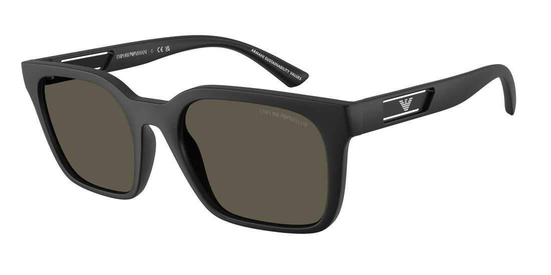 Gafas de sol emporio armani ea4269 500187 negro square masculino talla 54mm - Vista principal