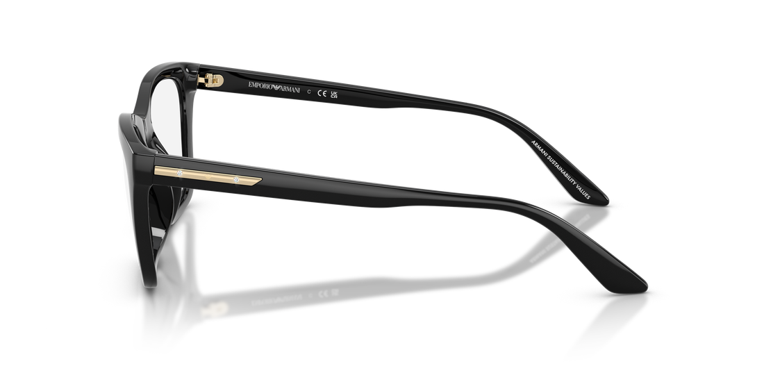 Gafas de sol emporio armani ea4274bu 50171w negro cat eye femenino talla 53mm - Vista de detalle