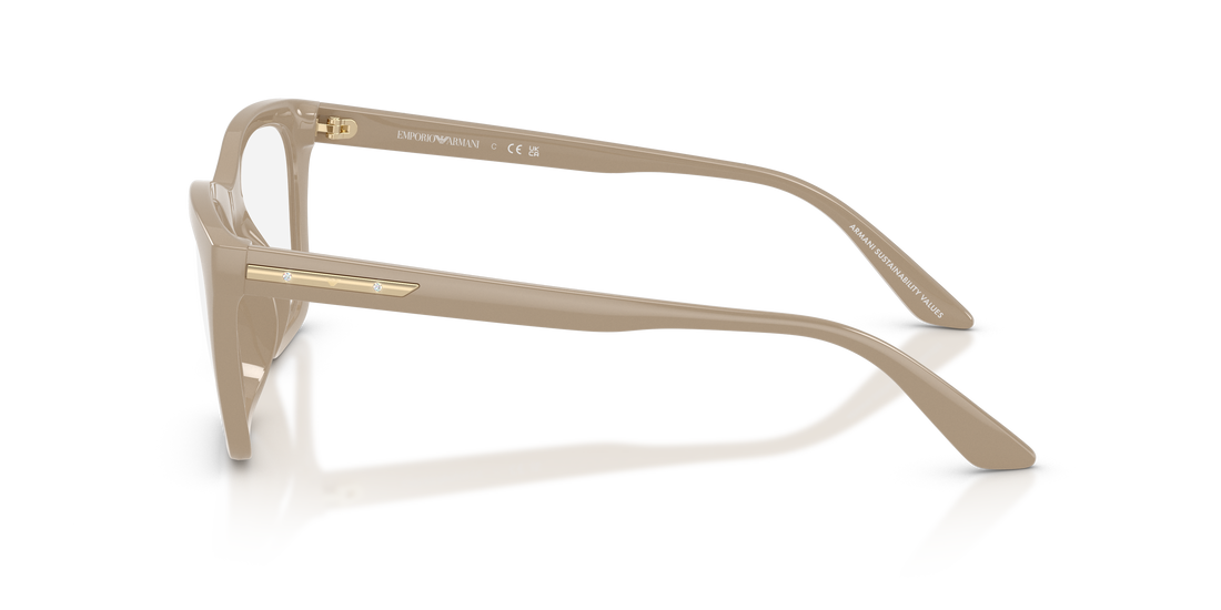 Gafas de sol emporio armani ea4274bu 63791w marron cat eye femenino talla 53mm - Vista de detalle