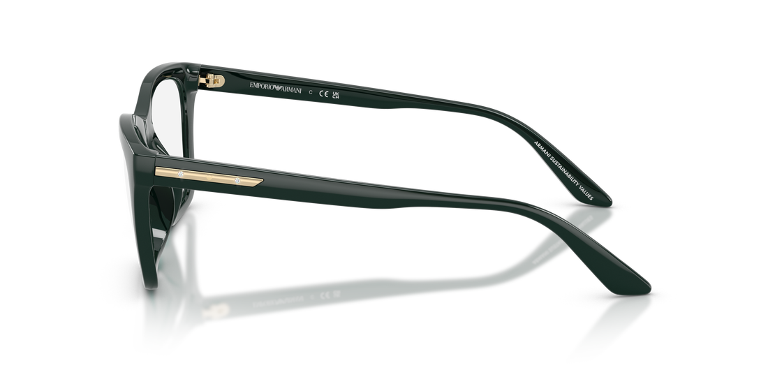 Gafas de sol emporio armani ea4274bu 63801w verde cat eye femenino talla 55mm - Vista de detalle