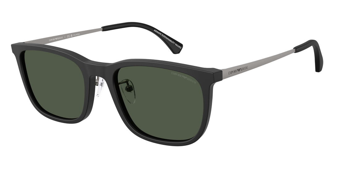 Gafas de sol emporio armani ea4275d 50019a negro square masculino talla 56mm - Vista principal
