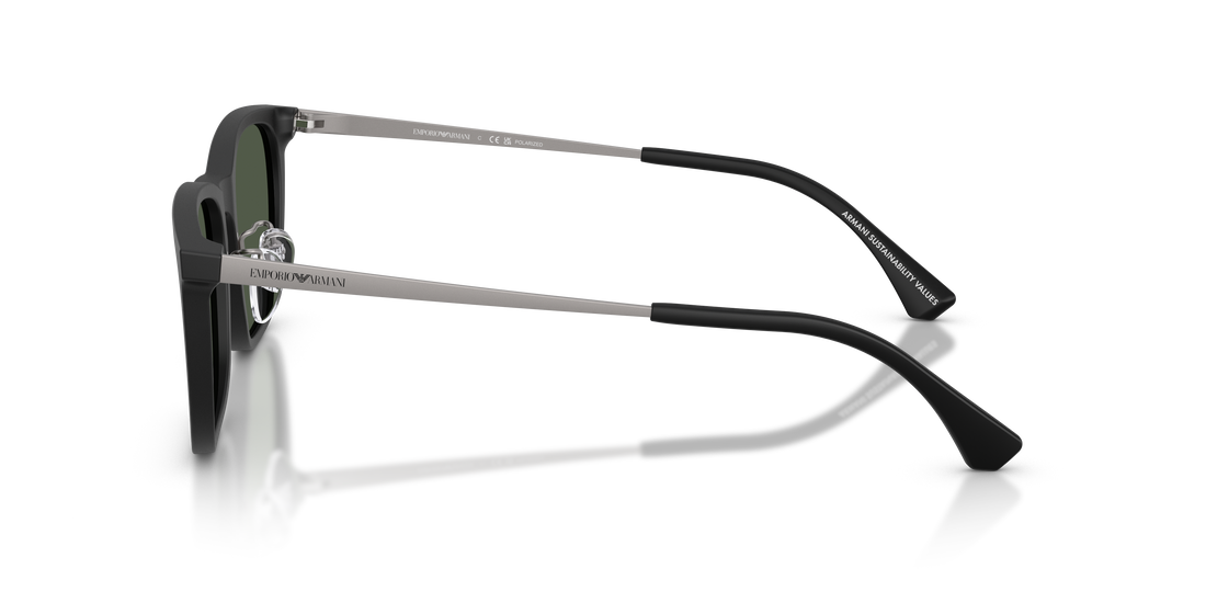 Gafas de sol emporio armani ea4275d 50019a negro square masculino talla 56mm - Vista de detalle