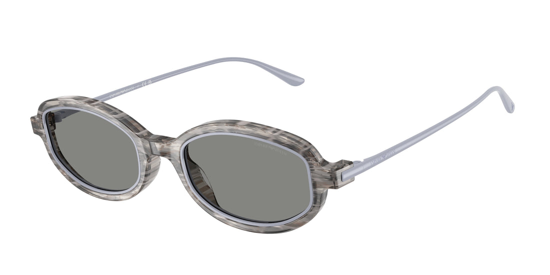 Sunglasses emporio armani ea4276u 642787 gris irregular femenino size 49mm - Main view