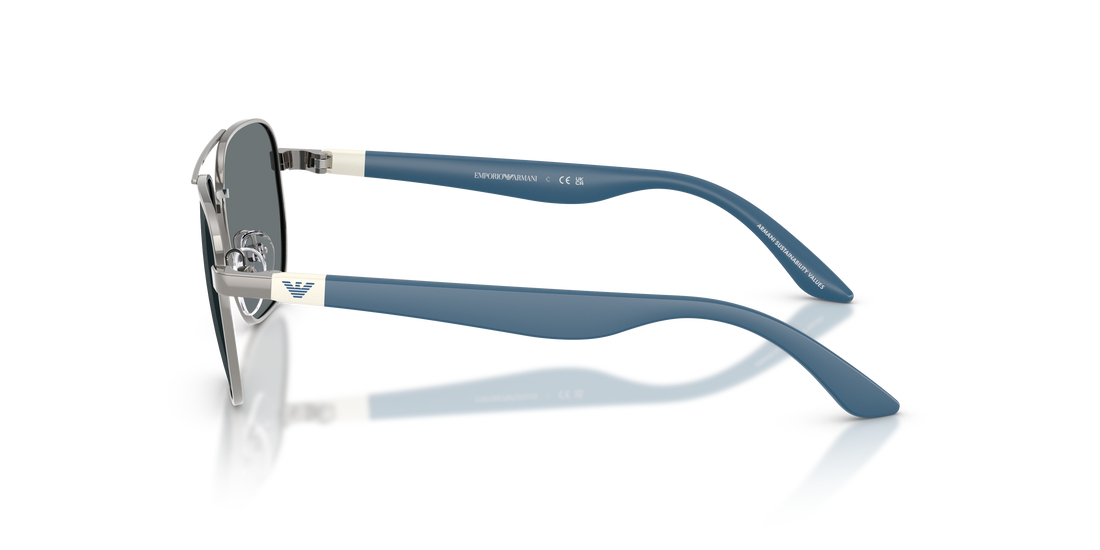 Gafas de sol emporio armani ek2003 301080 gris square infantil talla 51mm - Vista de detalle