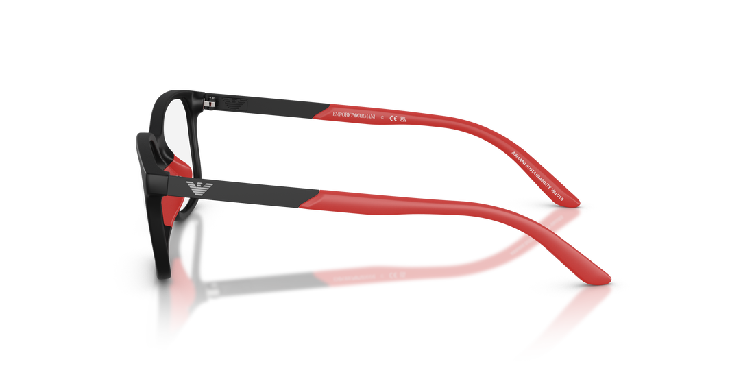 Lunettes de vue emporio armani ek3008u 5009 negro pillow infantil taille 49mm - Vue détaillée