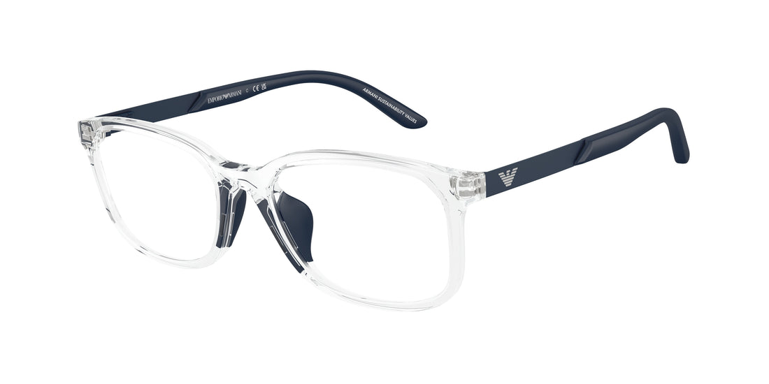 Occhiali da vista emporio armani ek3008u 5893 transparente pillow infantil taglia 47mm - Vista principale