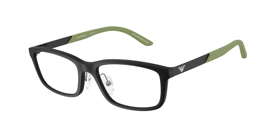 Occhiali da vista emporio armani ek3009 5001 negro rectangular infantil taglia 49mm - Vista principale