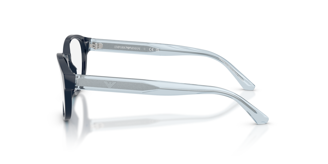 Lunettes de vue emporio armani ek3012u 6382 azul pantos infantil taille 49mm - Vue détaillée
