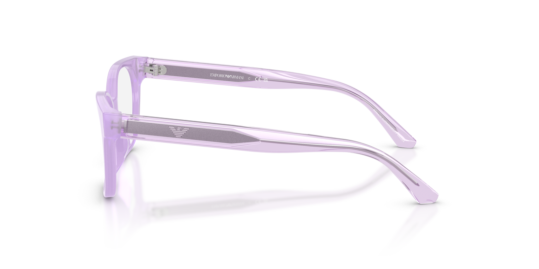 Gafas graduadas emporio armani ek3014u 6388 violeta cat eye infantil talla 46mm - Vista de detalle