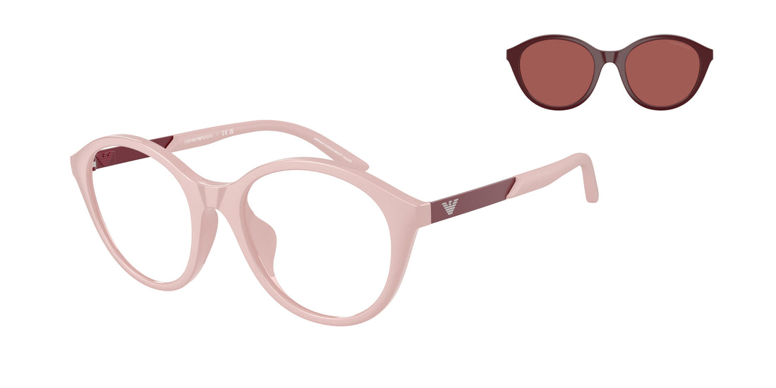 Occhiali da sole emporio armani ek4005u 62751w rosa round infantil taglia 48mm - Vista principale