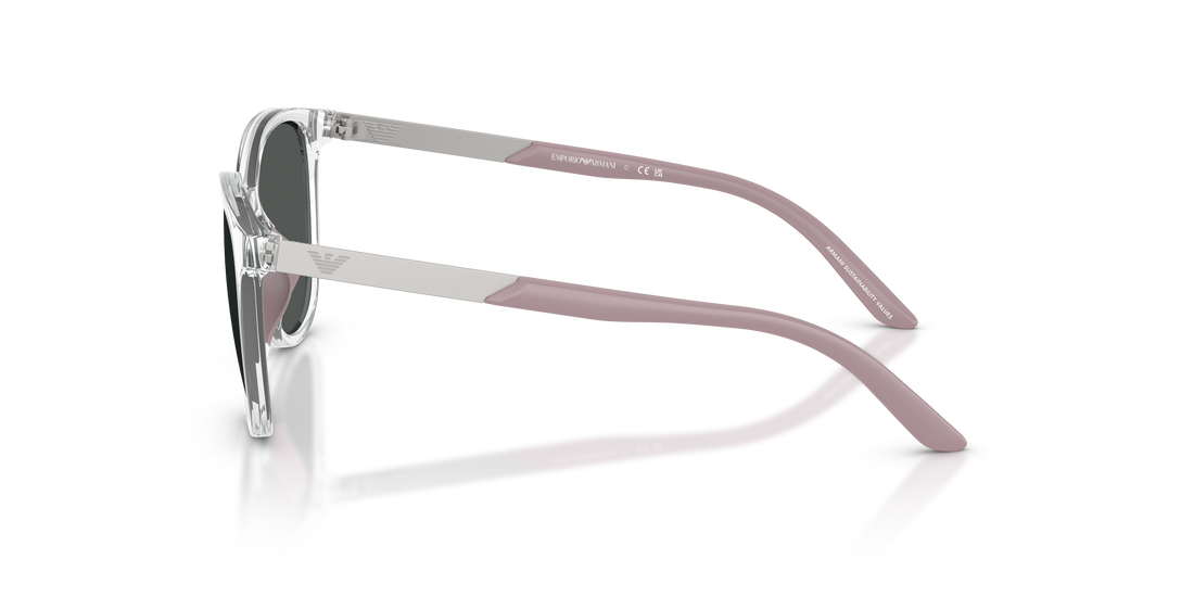 Occhiali da sole emporio armani ek4007u 589387 transparente cat eye infantil taglia 49mm - Vista dettagliata