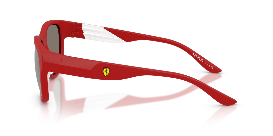 Óculos de sol ferrari scuderia fz6028u 514/6g rojo pillow masculino tamanho 57mm - Vista de detalhe