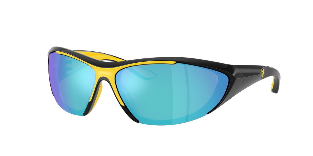 Lunettes de soleil ferrari scuderia fz6029u 501/55 negro cat eye masculino taille 73mm - Vue principale