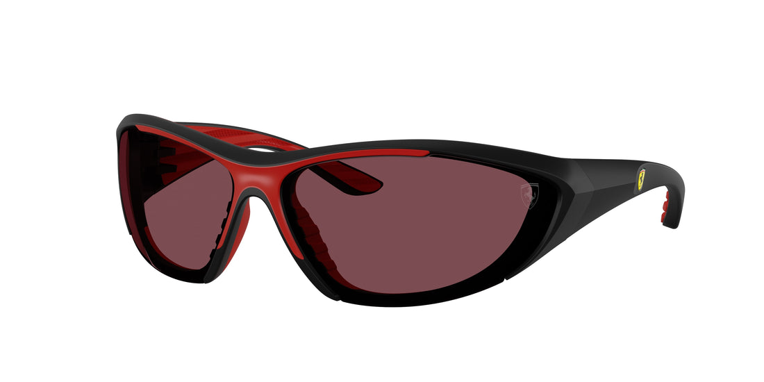 Óculos de sol ferrari scuderia fz6029u 504/1e negro cat eye masculino tamanho 73mm - Vista principal