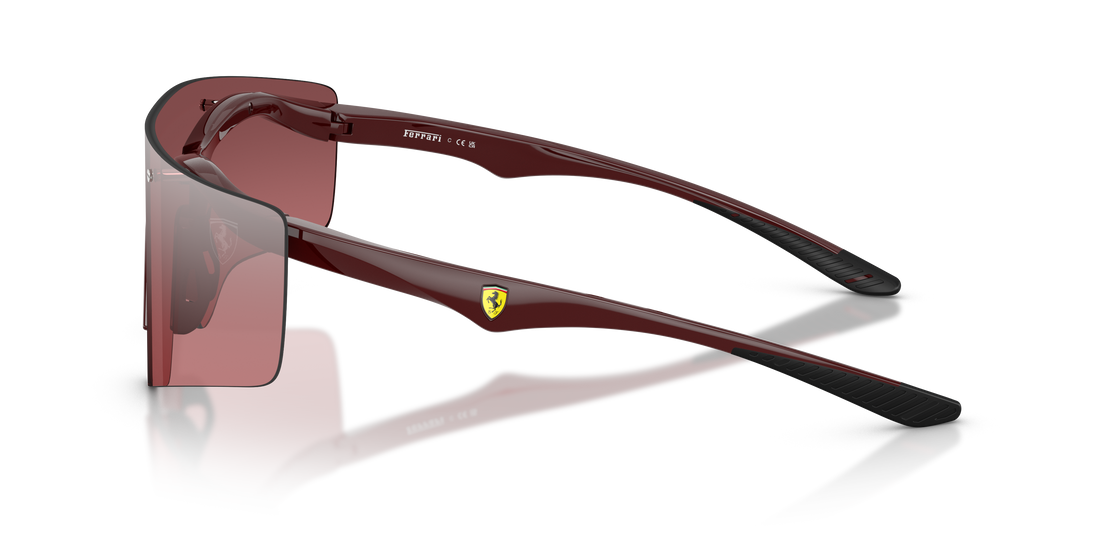 Óculos de sol ferrari scuderia fz6031u 525/b5 rojo pillow unisex tamanho 39mm - Vista de detalhe