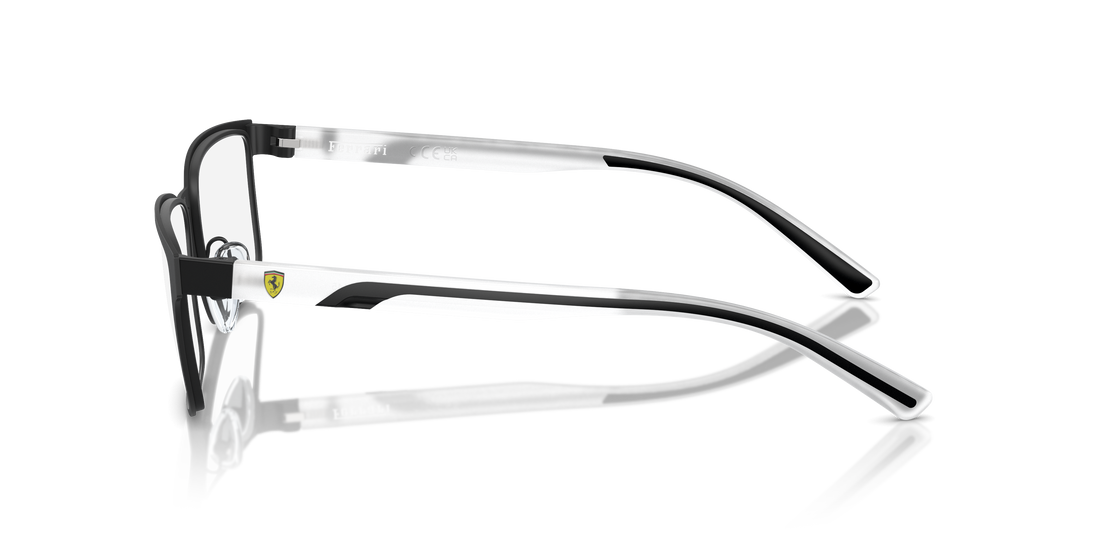 Gafas graduadas ferrari scuderia fz7002 112 negro rectangular masculino talla 58mm - Vista de detalle