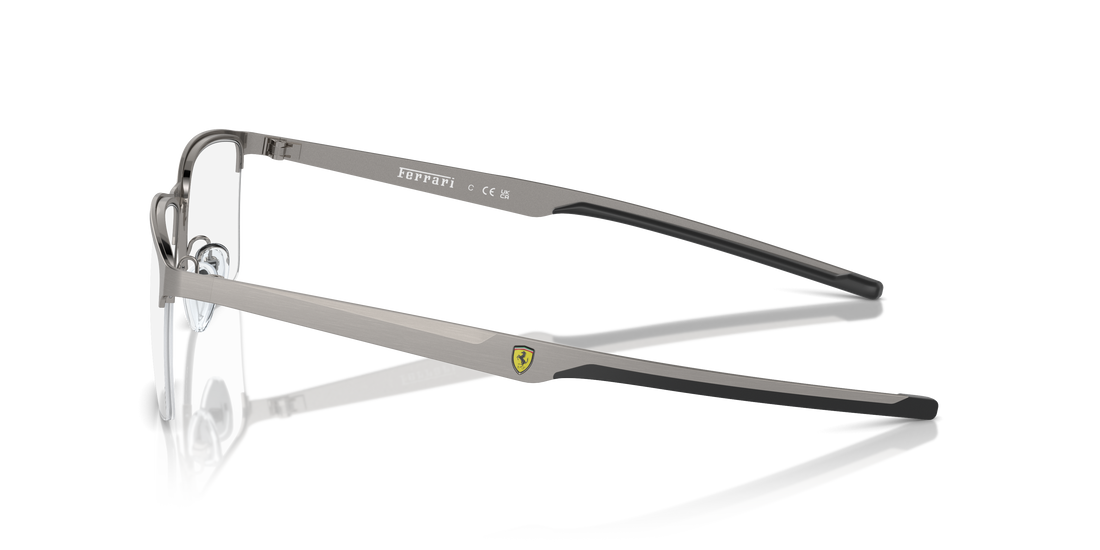 Óculos graduados ferrari scuderia fz7003 105 gris rectangular hombre tamanho 55mm - Vista de detalhe