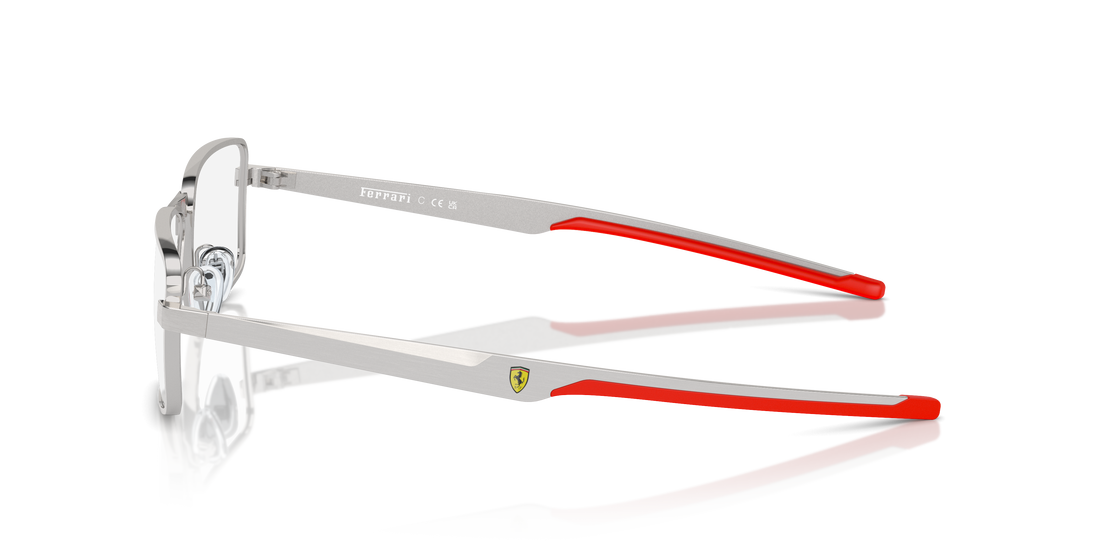 Lunettes de vue ferrari scuderia fz7004 103 plateado rectangular hombre taille 55mm - Vue détaillée