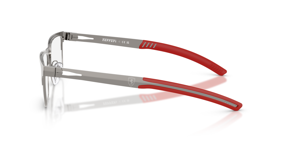 Occhiali da vista ferrari scuderia fz7018 104 gris rectangular masculino taglia 53mm - Vista dettagliata