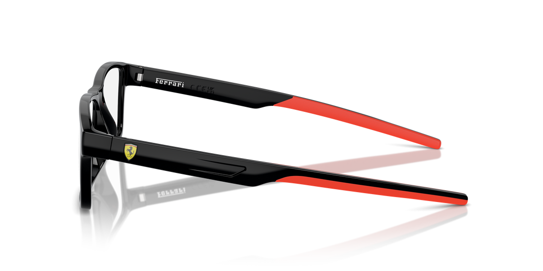 Lunettes de vue ferrari scuderia fz8004u 501 negro rectangular hombre taille 57mm - Vue détaillée