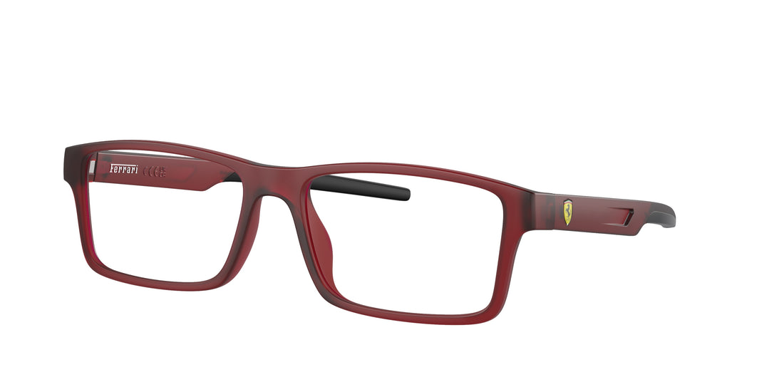 Lunettes de vue ferrari scuderia fz8004u 508 rojo rectangular hombre taille 55mm - Vue principale