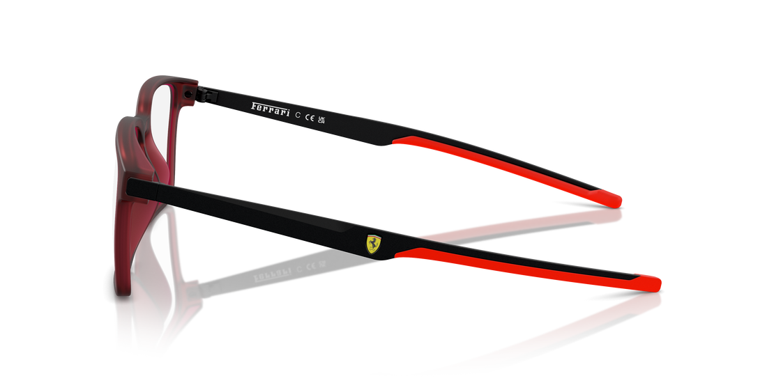 Lunettes de vue ferrari scuderia fz8005u 508 rojo rectangular hombre taille 56mm - Vue détaillée