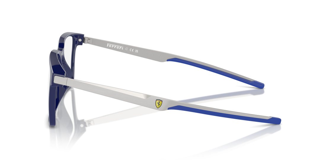 Occhiali da vista ferrari scuderia fz8005u 512 azul rectangular hombre taglia 56mm - Vista dettagliata