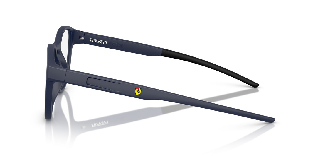 Óculos graduados ferrari scuderia fz8009u 509 azul pantos unisex tamanho 50mm - Vista de detalhe