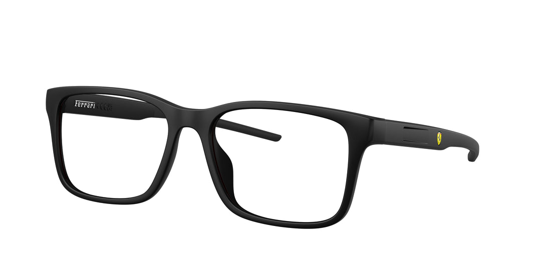 Óculos graduados ferrari scuderia fz8010u 504 negro square masculino tamanho 56mm - Vista principal