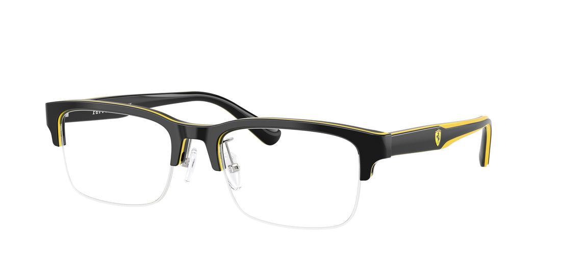 Gafas graduadas ferrari scuderia fz8028 762 negro pillow unisex talla 53mm - Vista principal