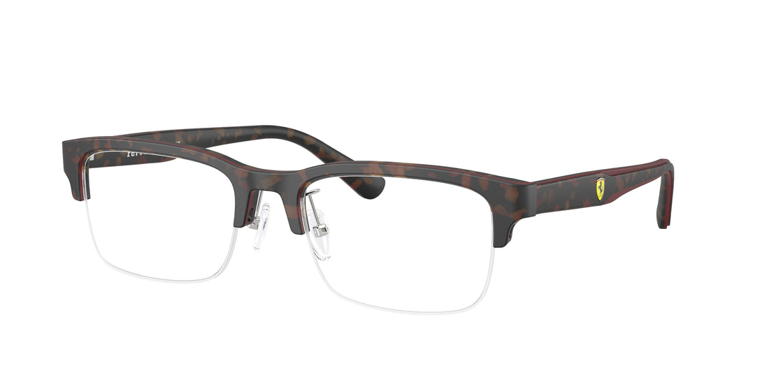 Gafas graduadas ferrari scuderia fz8028 763 marron pillow unisex talla 55mm - Vista principal