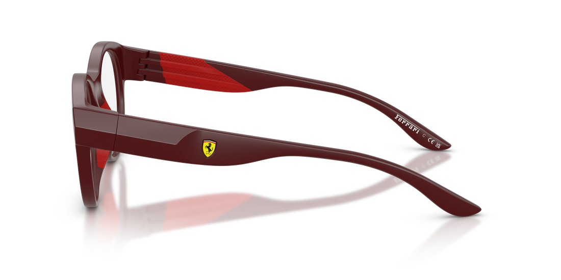 Occhiali da vista ferrari scuderia fz8031u 530 violeta irregular unisex taglia 52mm - Vista dettagliata